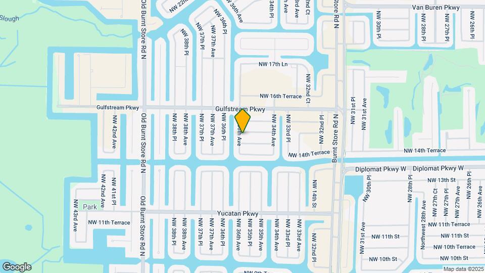 3524 NW 15th Terrace Map and Location Details