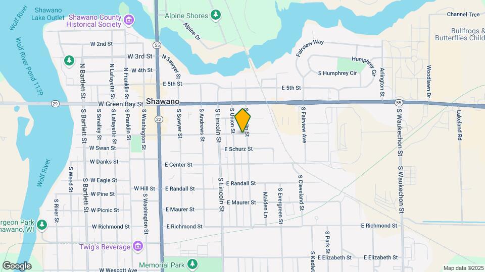 301 S Hamlin St Map and Location Details