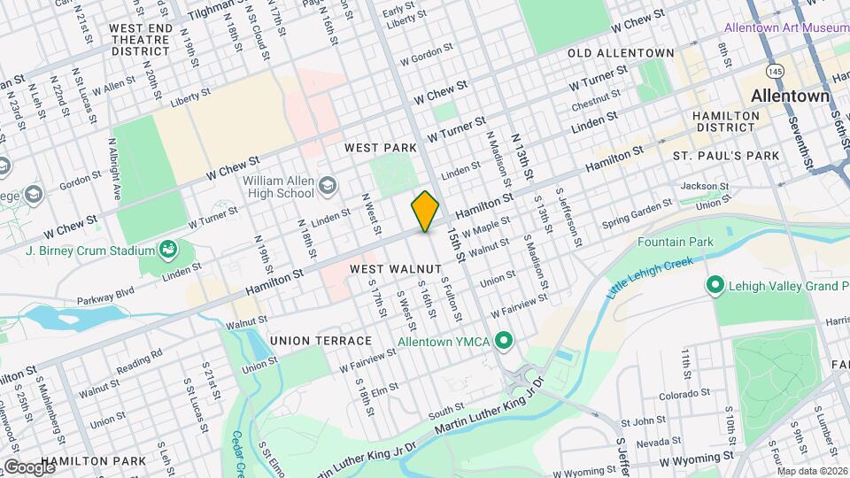 1528 West Apartments Mapa y Detalles de la Ubicación