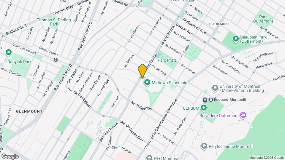 2100 Av. Van Horne Map and Location Details