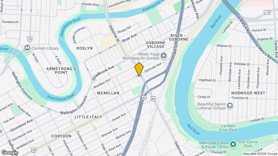 Osborne Terraces Map and Location Details