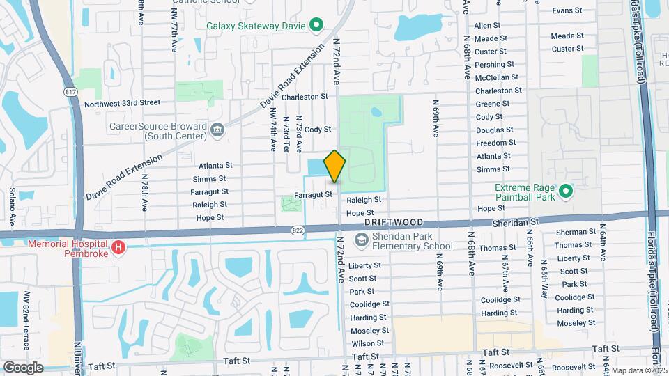 2710 N 72nd Ave Map and Location Details