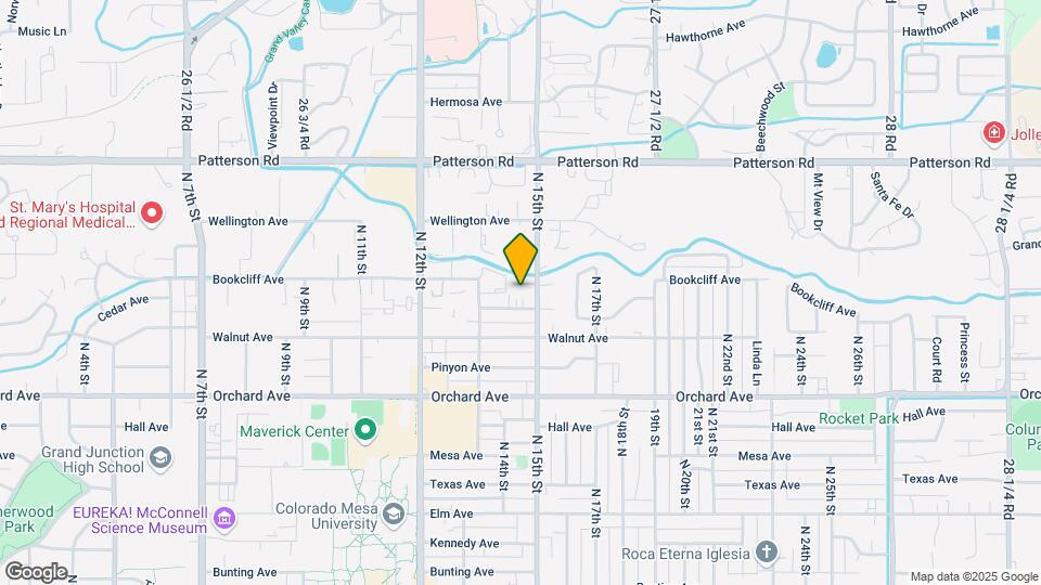 1418 Cedar Ave Mapa y Detalles de la Ubicación