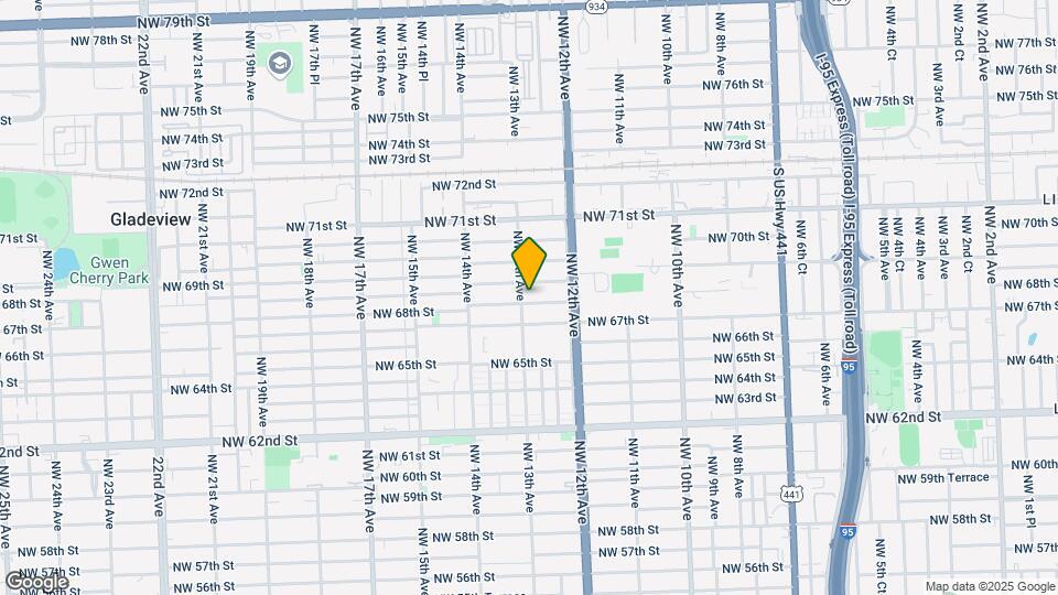 1271 NW 68th St Map and Location Details