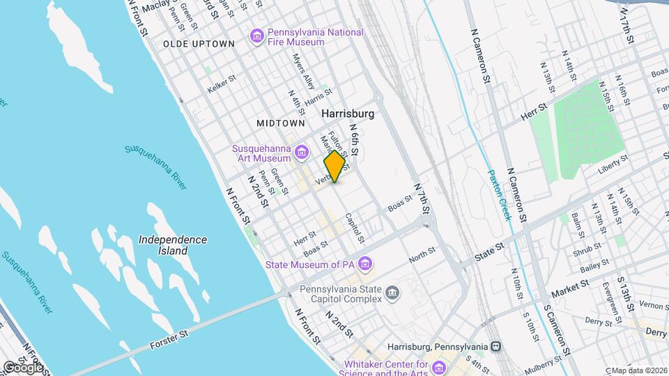 1201 Capitol St Map and Location Details