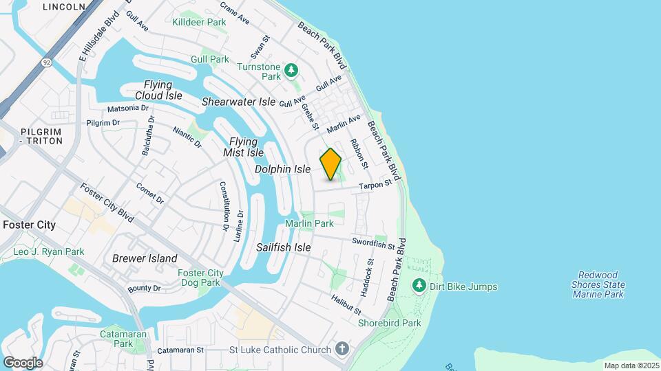 1333 Tarpon St Map and Location Details