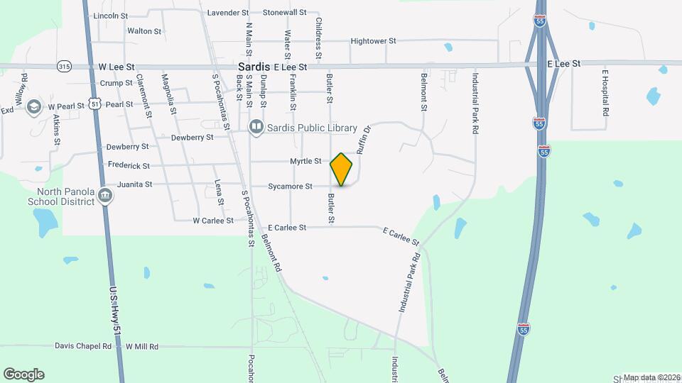 303 Ruffin Dr Map and Location Details