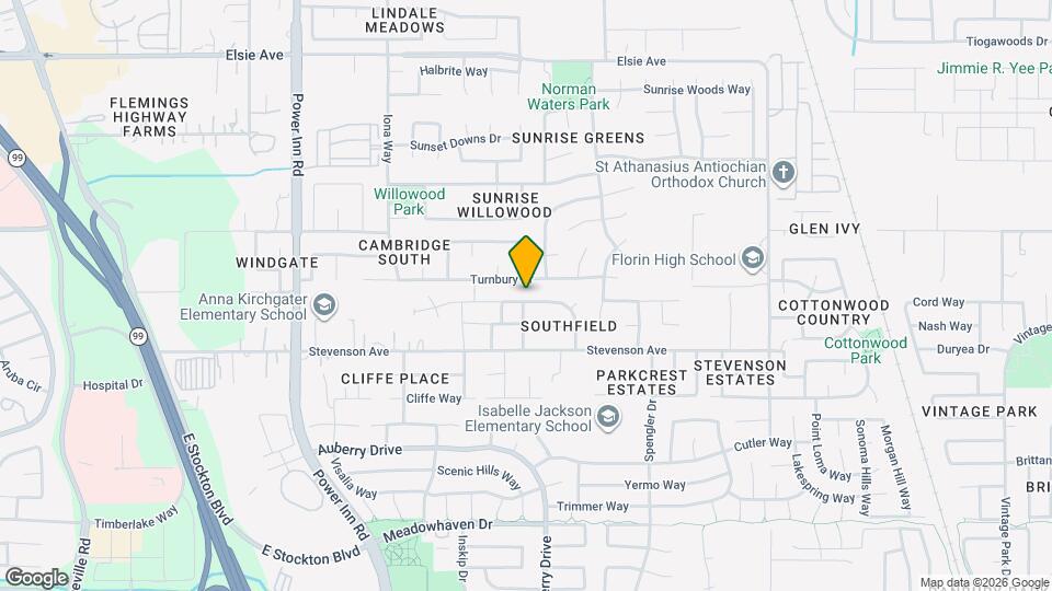 7991 Springarden Wy Map and Location Details