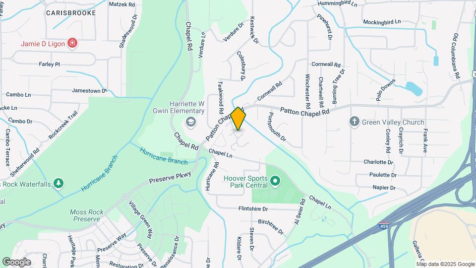 906 Chapel Creek Dr Map and Location Details