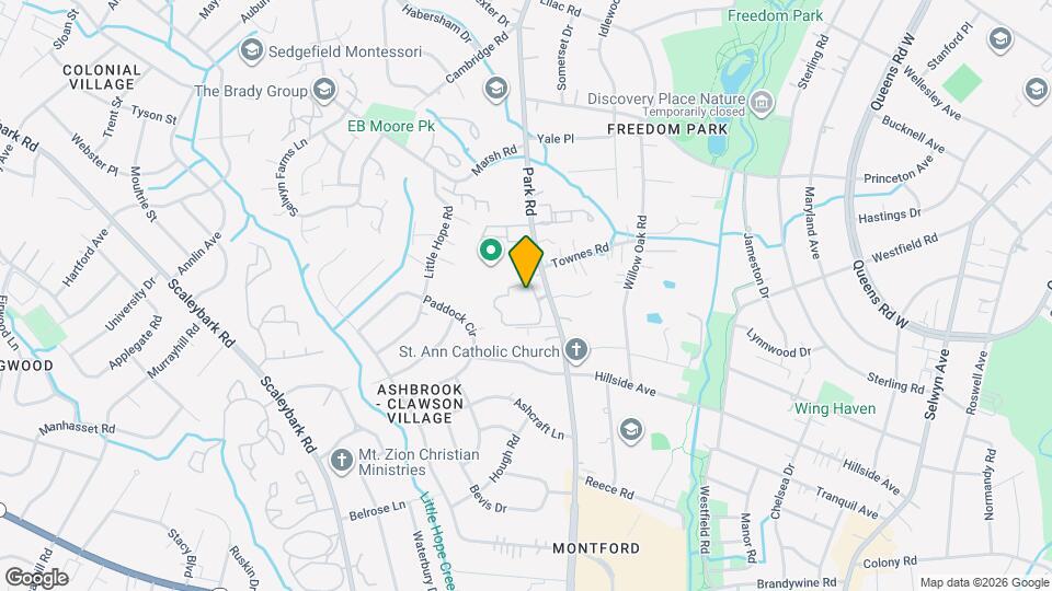 Merrywood on Park Map and Location Details