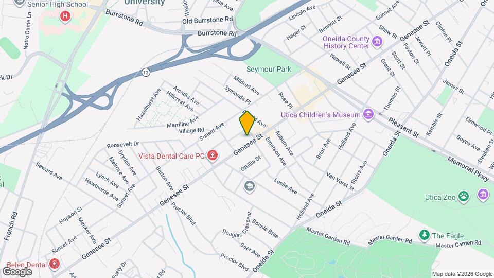 2042 Genesee St, Unit 1 Mapa y Detalles de la Ubicación