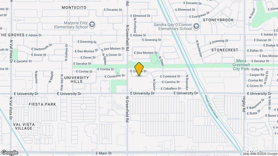 4447 E Contessa St Mapa y Detalles de la Ubicación