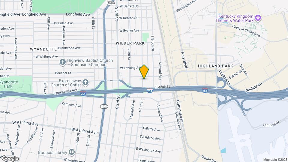 102 E Florence Ave Map and Location Details