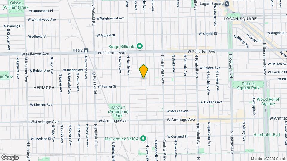 2218 Lawndale Ave, Unit 2 Map and Location Details
