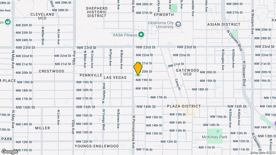 2029 NW 19th St Map and Location Details