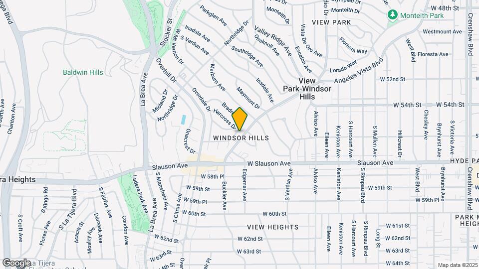 5572 Bradna Dr Map and Location Details