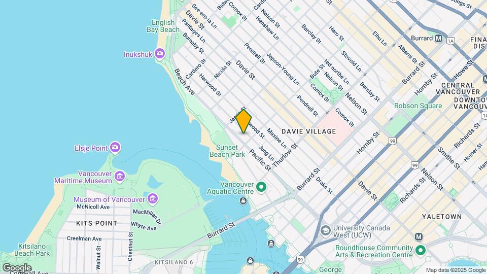 1215 Pacific St Map and Location Details