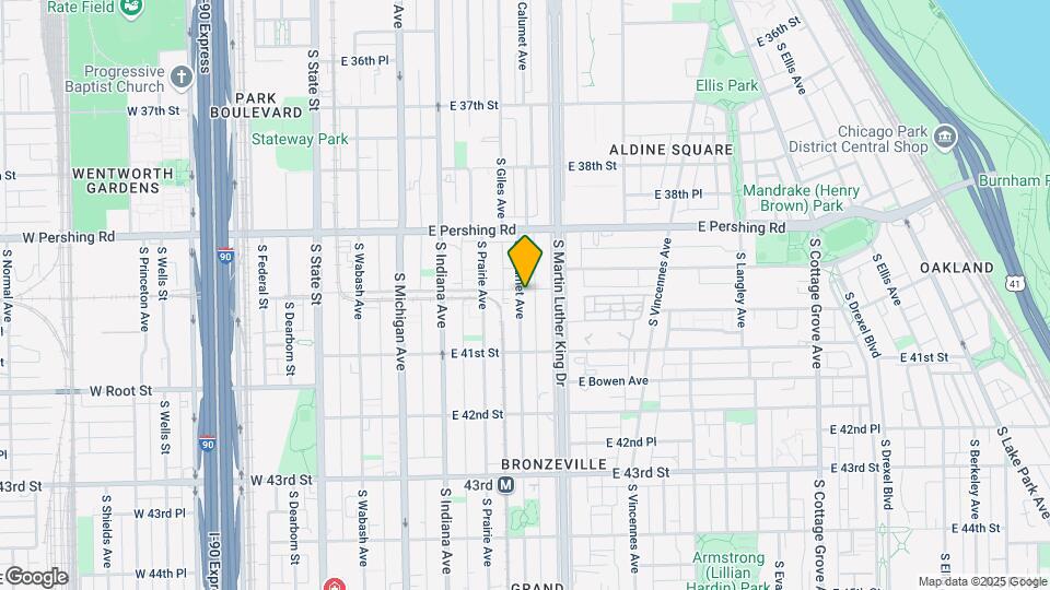 4003 S Calumet Ave Mapa y Detalles de la Ubicación