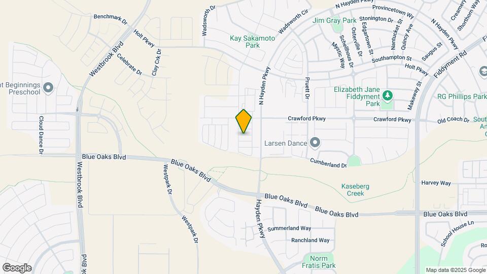 6016 San Rafael Ln Map and Location Details