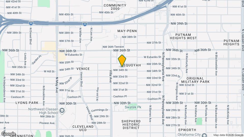 2409 NW 34th St Map and Location Details