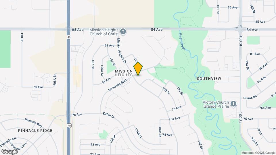 7909 Mission Heights Dr Map and Location Details