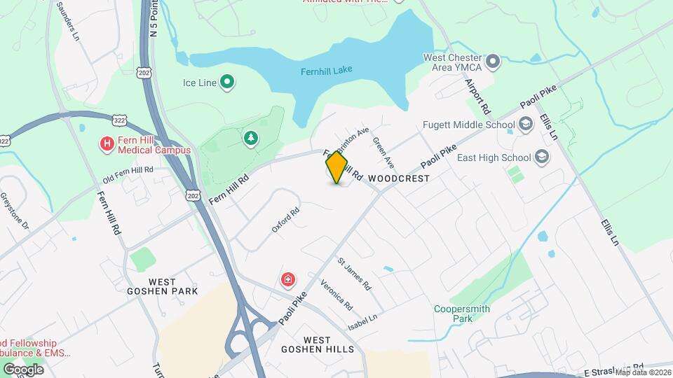 1106 Brinton Place Rd Map and Location Details