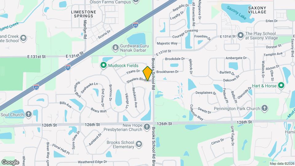 12473 Steelers Blvd Mapa y Detalles de la Ubicación