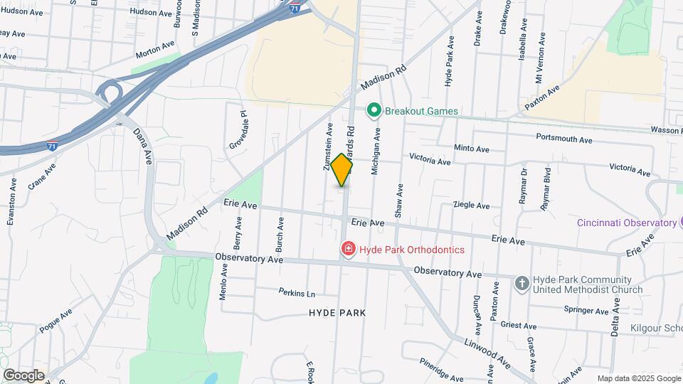 3545 Edwards Rd, Unit #2 Mapa y Detalles de la Ubicación