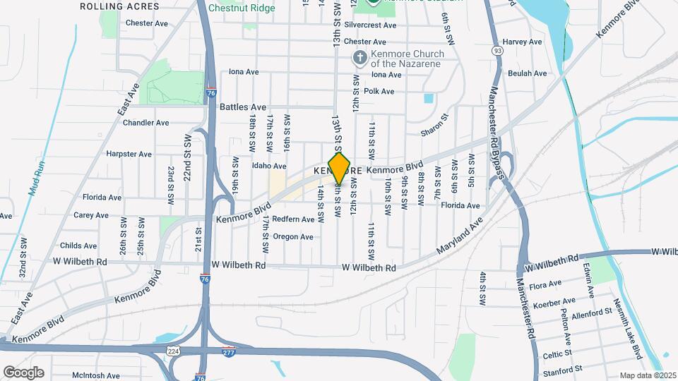 2231 13th St SW Map and Location Details