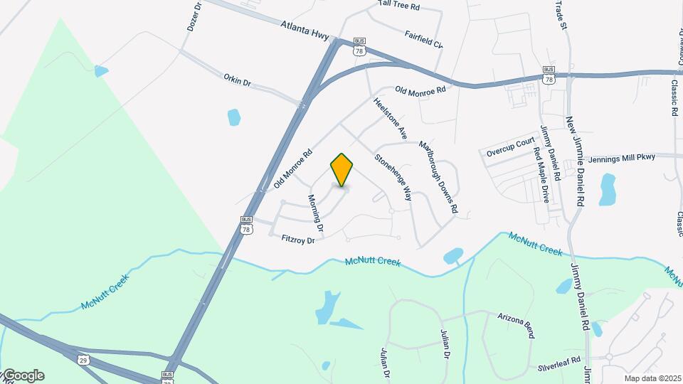 677 Holly Springs Ct Map and Location Details