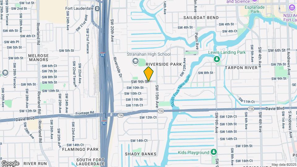 907 SW 15th Terrace Map and Location Details