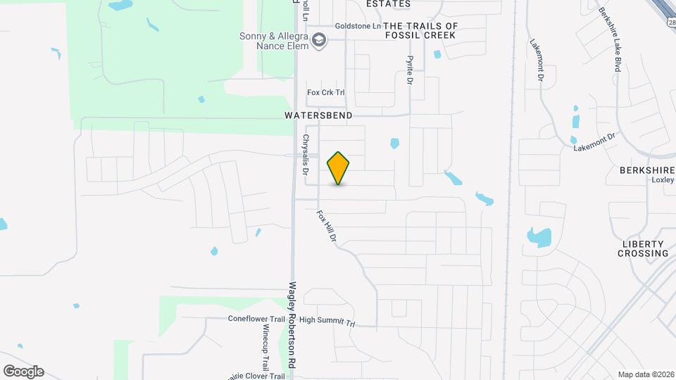 633 Ridgewater Trail Map and Location Details