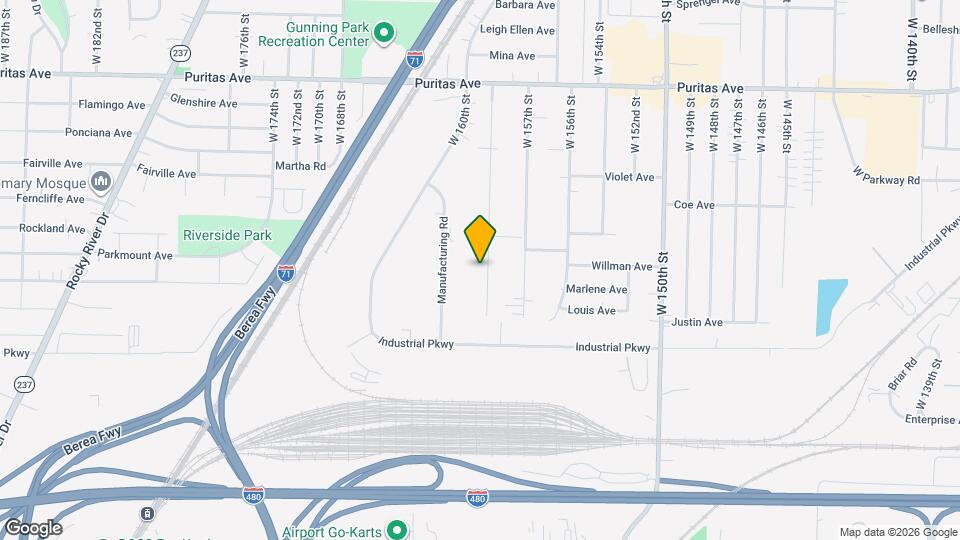 4662 W 158th St Map and Location Details