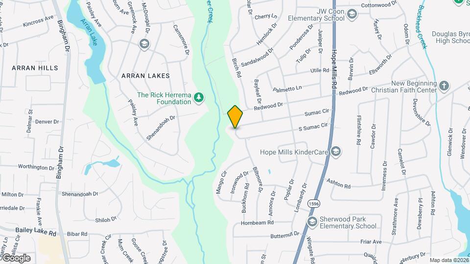 5340 S Sumac Cir Map and Location Details