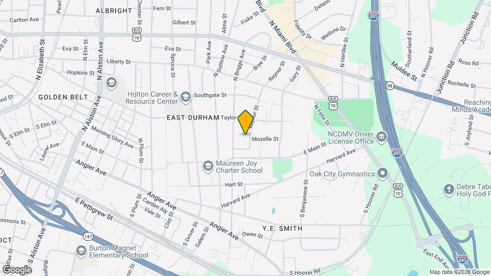303 Raynor St Map and Location Details