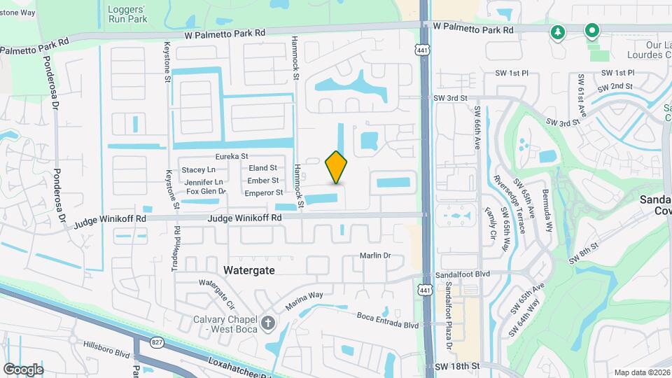 10364 Sunstream Ln, Unit 7 Map and Location Details