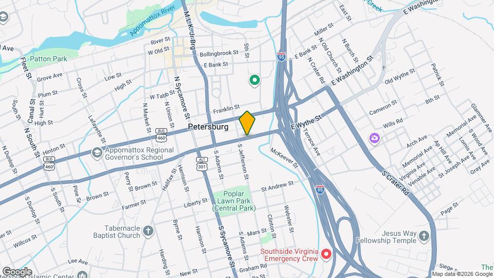 212 E Wythe St Mapa y Detalles de la Ubicación