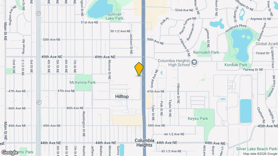 4750 Central Ave NE Apartments and Nearby Columbia Heights Apartments