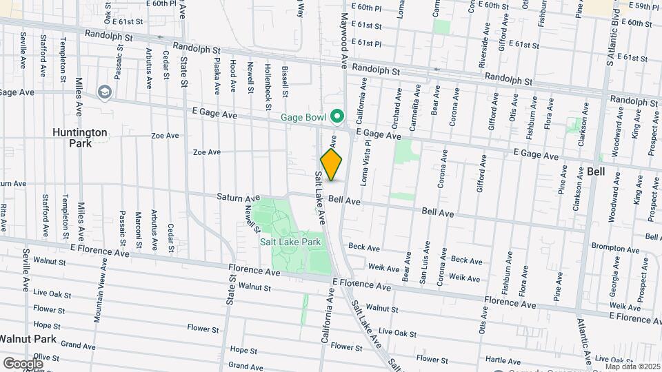 3510 Nevada St Map and Location Details