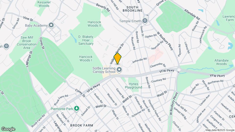 252 Independence Dr Map and Location Details