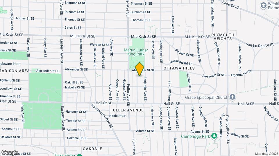 1028 Underwood Ave SE Mapa y Detalles de la Ubicación