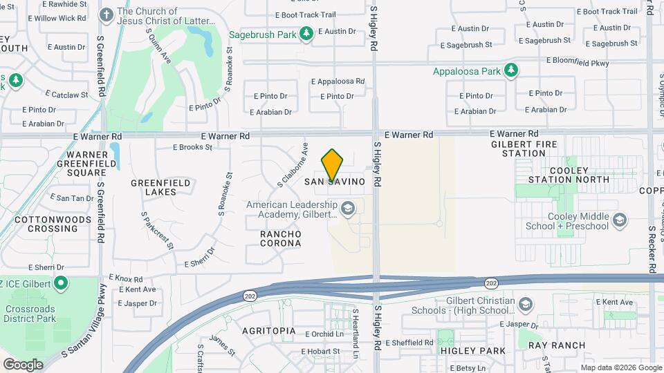 951 S Tucana Ln Map and Location Details