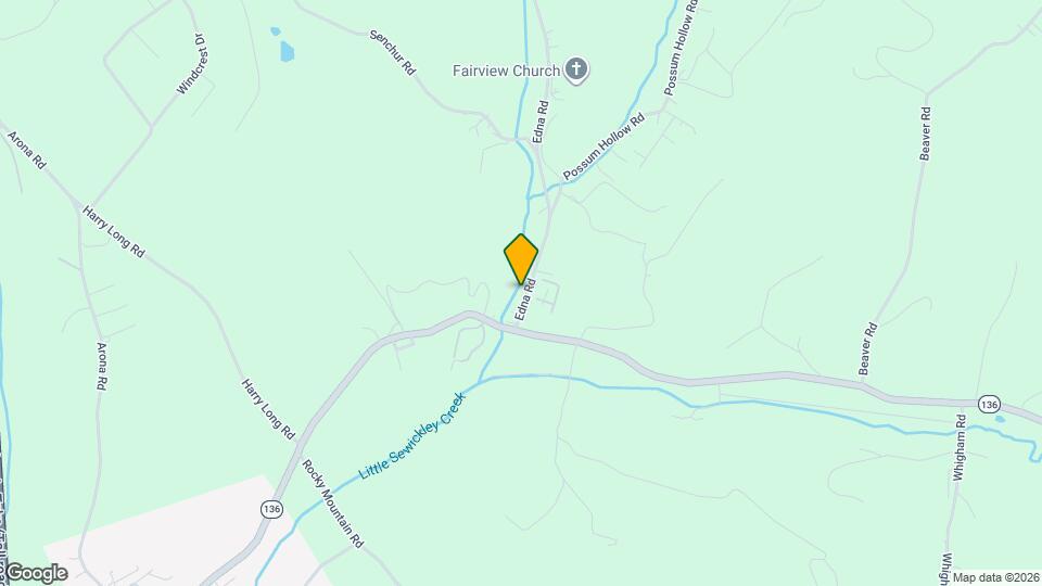 117 Edna Rd Map and Location Details