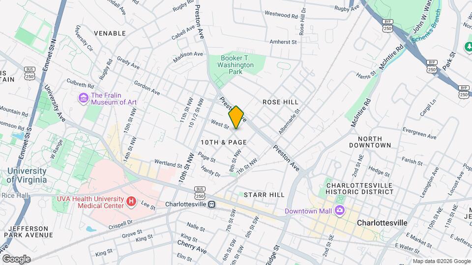 852 West St Map and Location Details