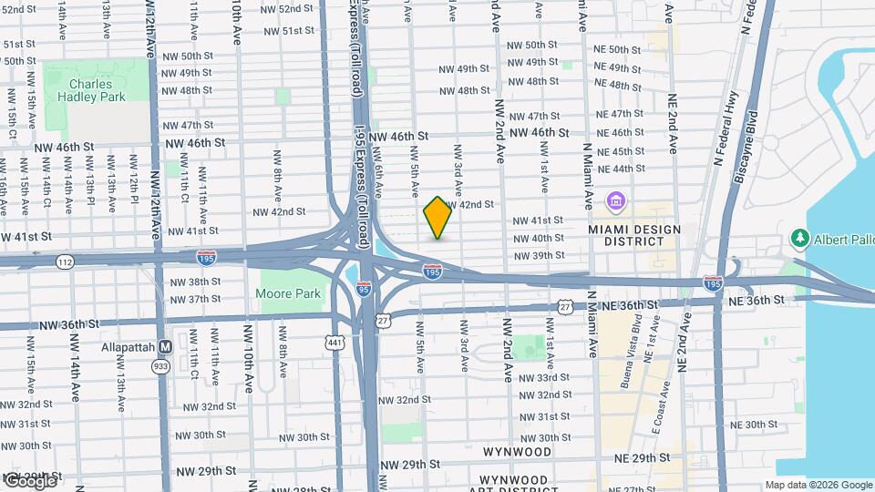 360 NW 40th St Map and Location Details