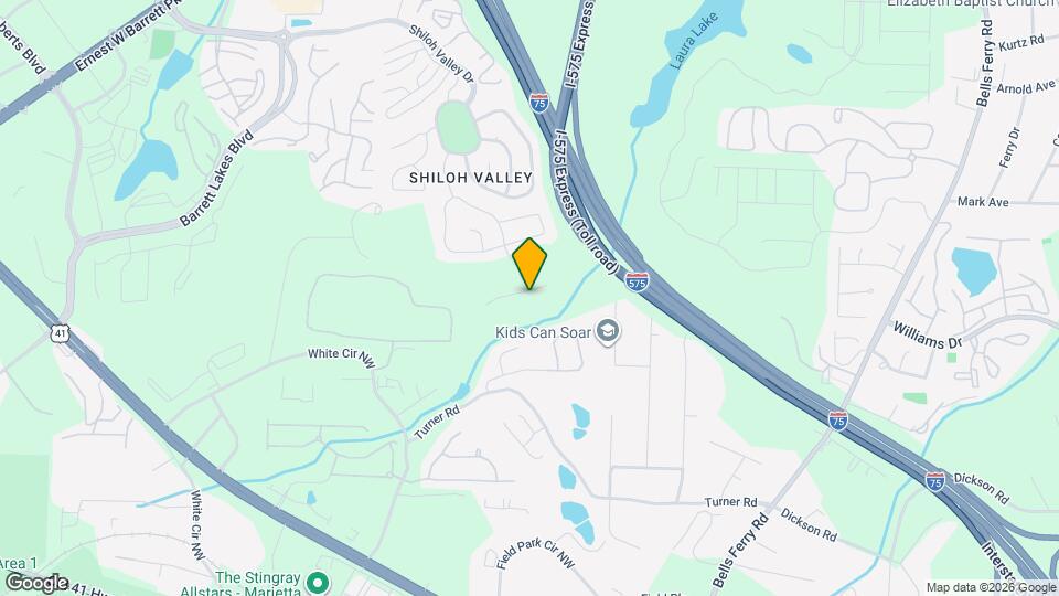 373 Morgans Creek Ct NW Mapa y Detalles de la Ubicación