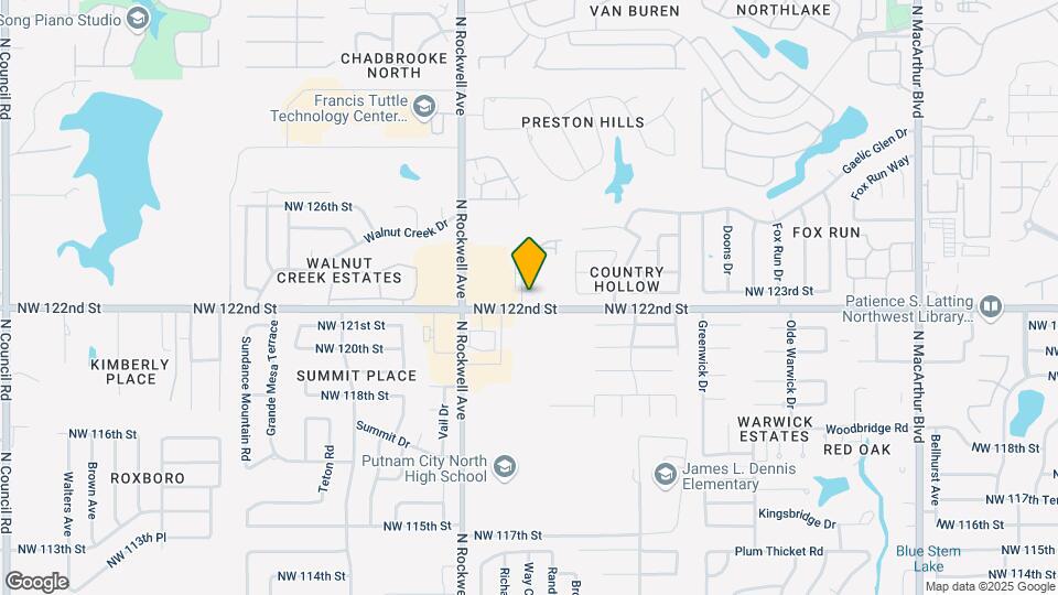 6903 NW 122nd St Map and Location Details