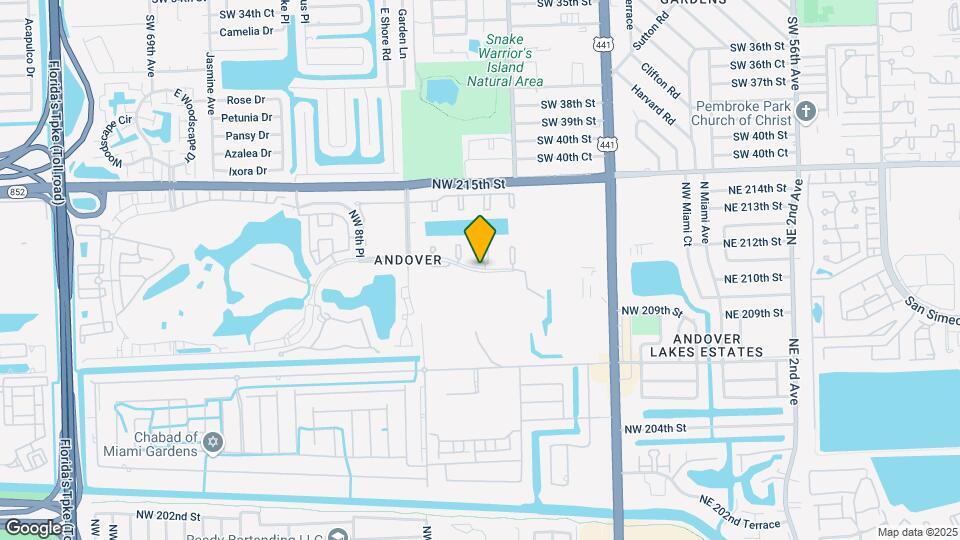 500 NW 210th St Map and Location Details