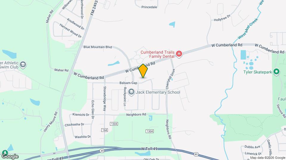 1813 Balsam Gap Map and Location Details