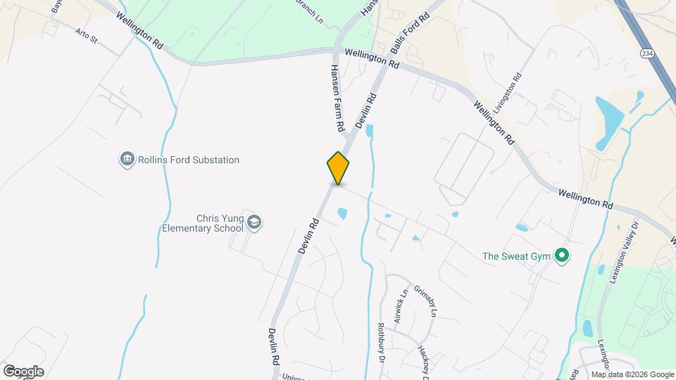 8105 Devlin Rd Map and Location Details